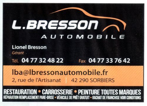 Lionel BRESSON Automobile